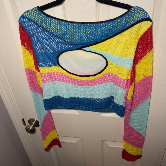 NWT Staud Rainbow Stripe Limousin Top - Picture 7 of 12